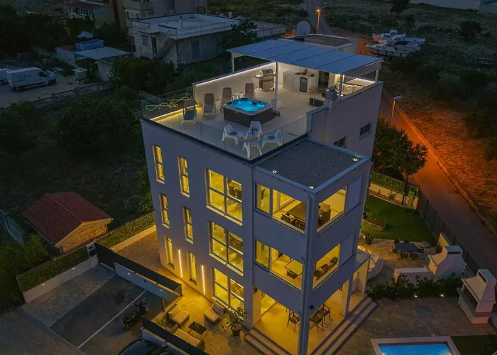 Vasilj Dein Eigener Pool Oder Dein Eigener Whirlpool Mit Aussicht, Dein Urlaub, Deine Privatsphaere, Deine Wahl Apartament